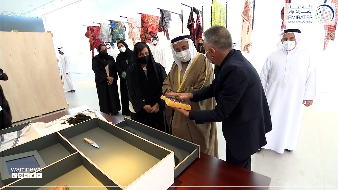 سلطان القاسمي يفتتح معارض ربيع مؤسسة الشارقة للفنون 2022