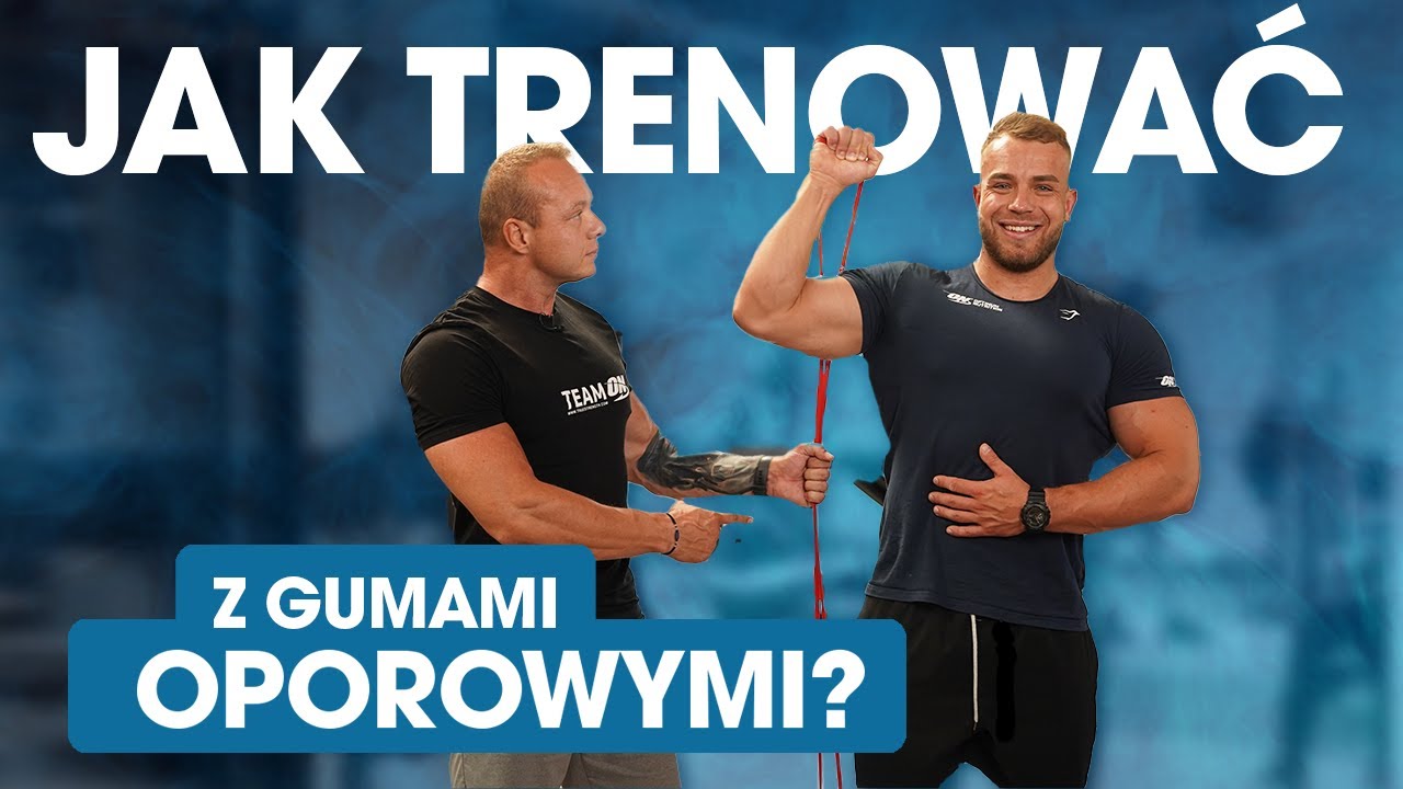 TRENING CAŁEGO CIAŁA Z GUMĄ OPOROWĄ! PRZYKŁADOWE ĆWICZENIA
