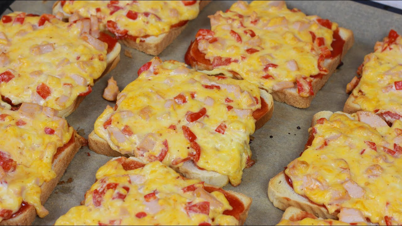 Wenns mal extrem schnell gehen muss - Toast Pizza