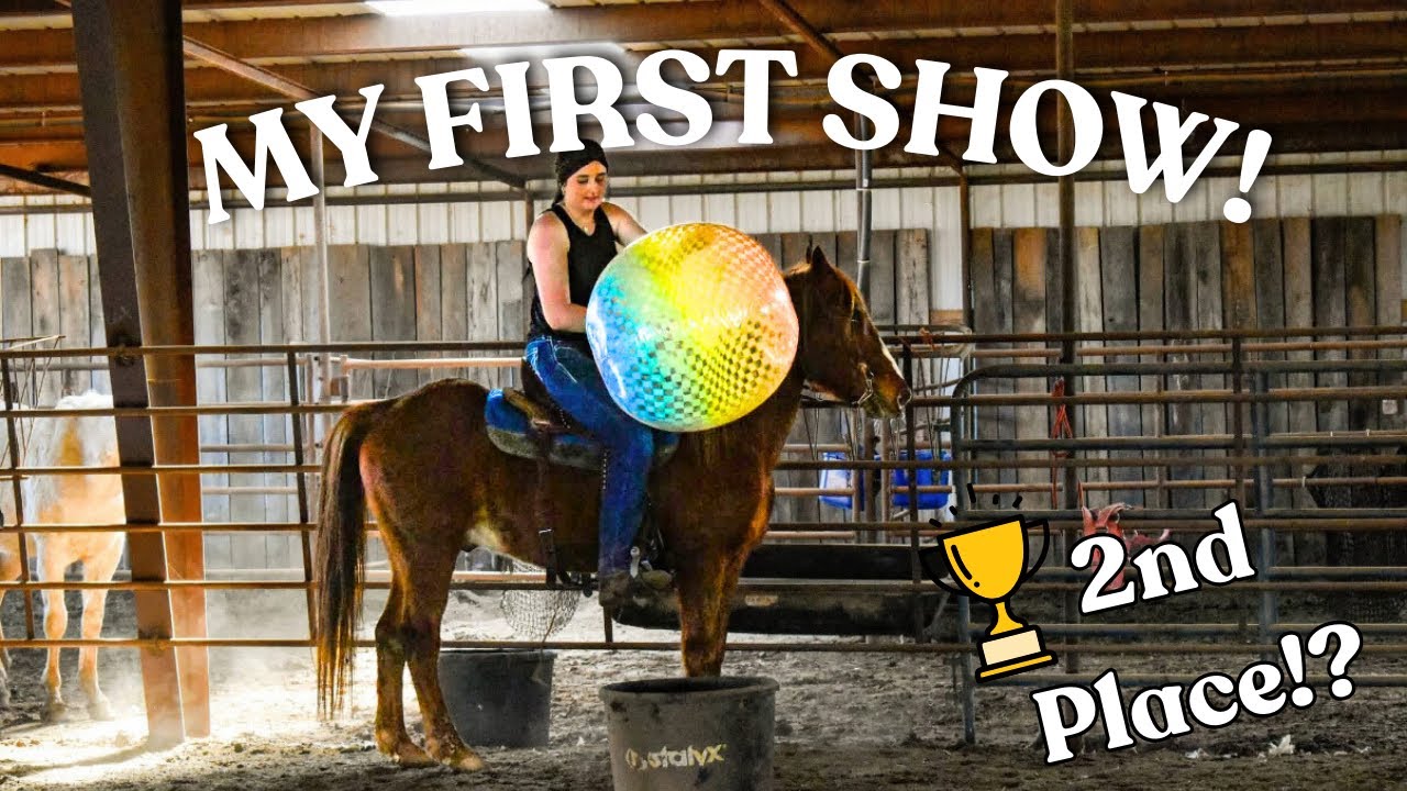 A Few Mistakes, A Huge Win | My First Horse Show! 🐴 