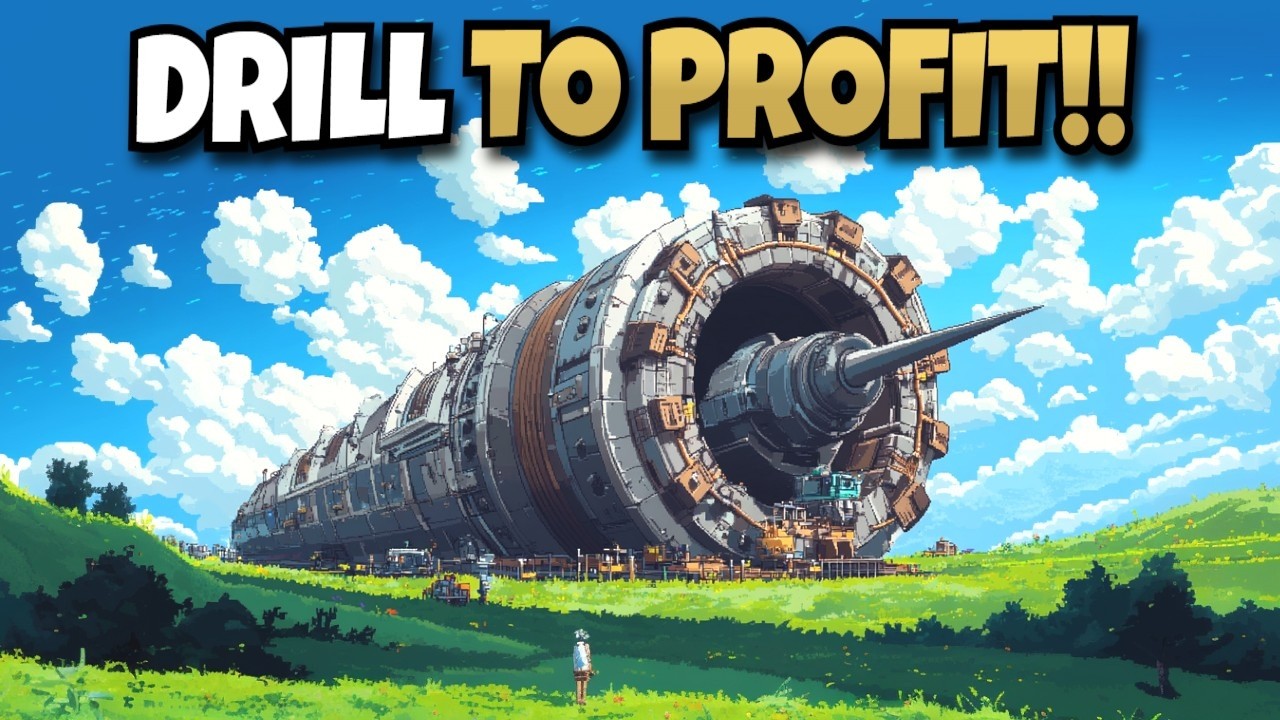 Upgrading my Tunnel Drill to Mine the Most Valuable Ores!