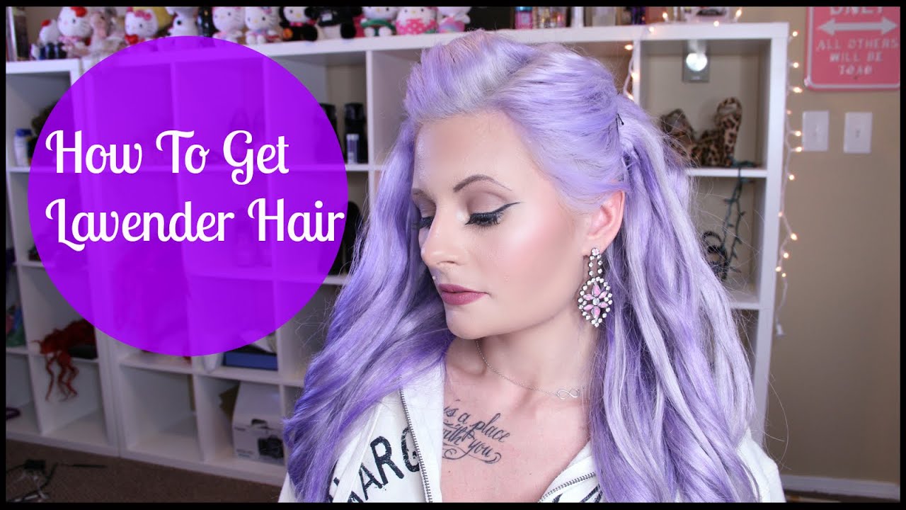 How I went from Red Hair to Pastel Lavender | Mariah McLean