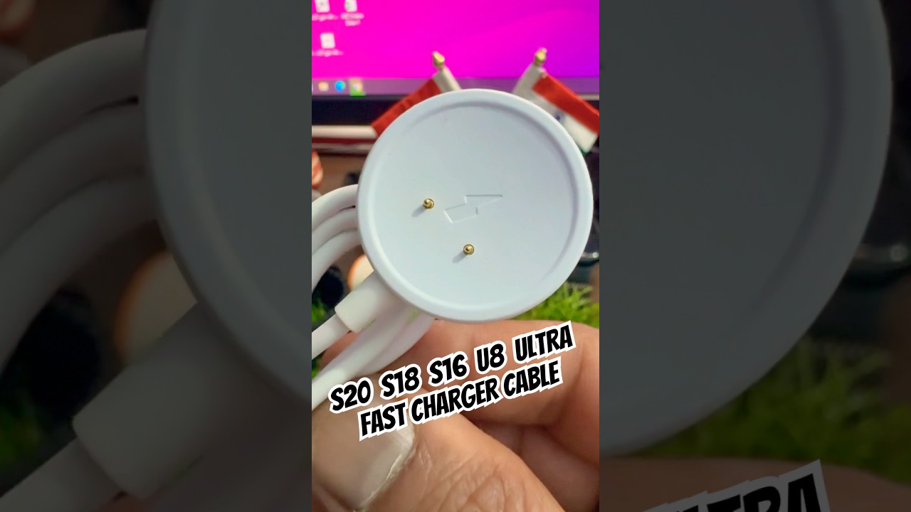 S20 S18 S16 S12 U8 Ultra Smartwatch Fast Charging Charger Cable #shorts #shortsviral #technology