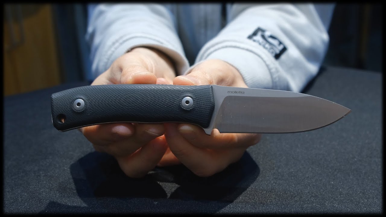 Lionsteel M4 Black G10 Bushcraft Knife Unboxing