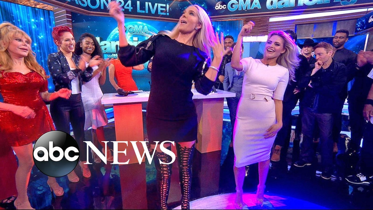 DWTS Season 24 Cast Plays Wedding Dance Game Live on 'GMA'