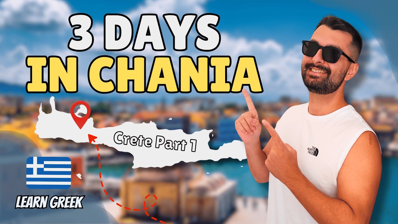 Learn Greek With Me in Crete (Part 1) | Greek Vlog