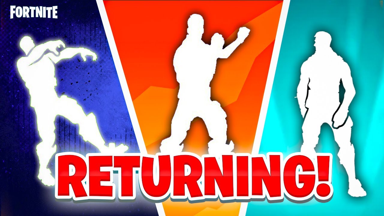 Возвращение САМЫХ РЕДКИХ эмоций из Fortnite...