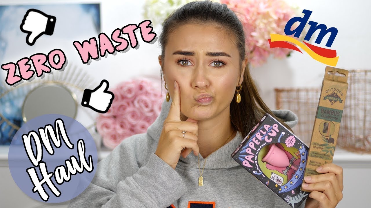 WIE NACHHALTIG KANN MAN IM DM SHOPPEN? 🌱| DM HAUL ZERO WASTE | Sara Isabel