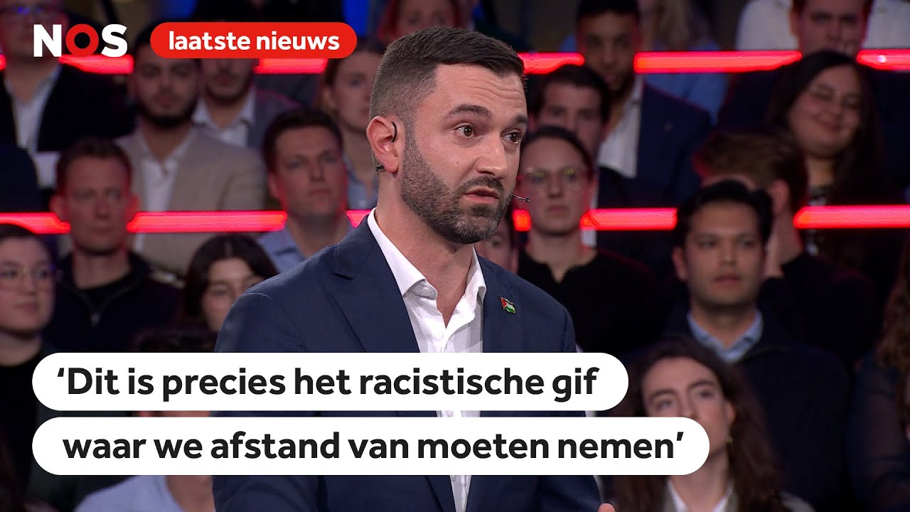 Denk-leider Van Baarle en FVD-leider De Vos botsen