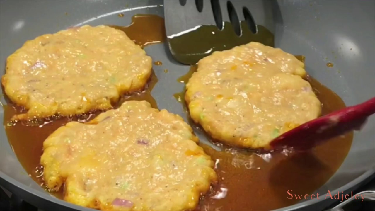 THE ULTIMATE GHANA TATALE  | AUTHENTIC GHANAIAN PLANTAIN PANCAKE | PLANTAIN FRITTERS