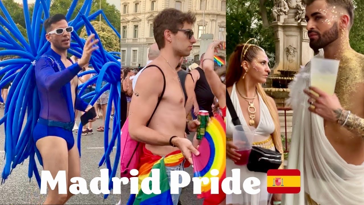 Madrid Pride 2025 | A Colorful Walk Through Cibeles to Plaza Colón, Spain 🌈