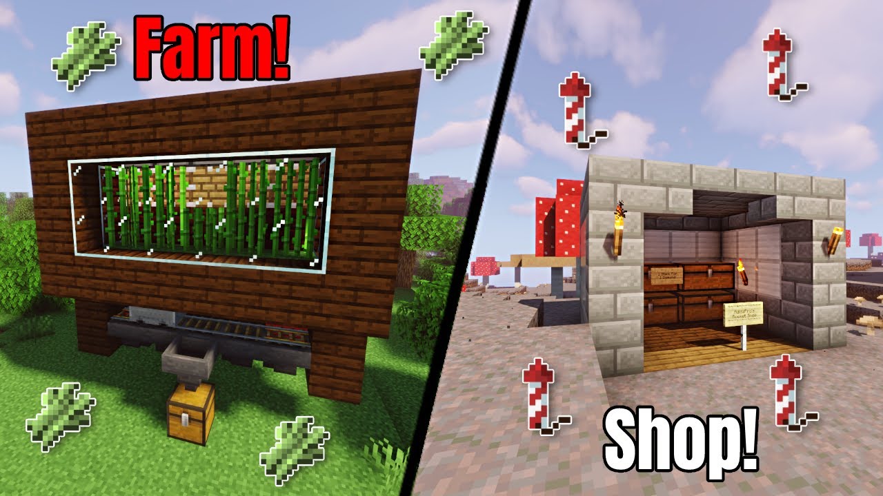 AWESOME ROCKET SHOP! - Logcraft Season 4: Episode 5 (SMP)