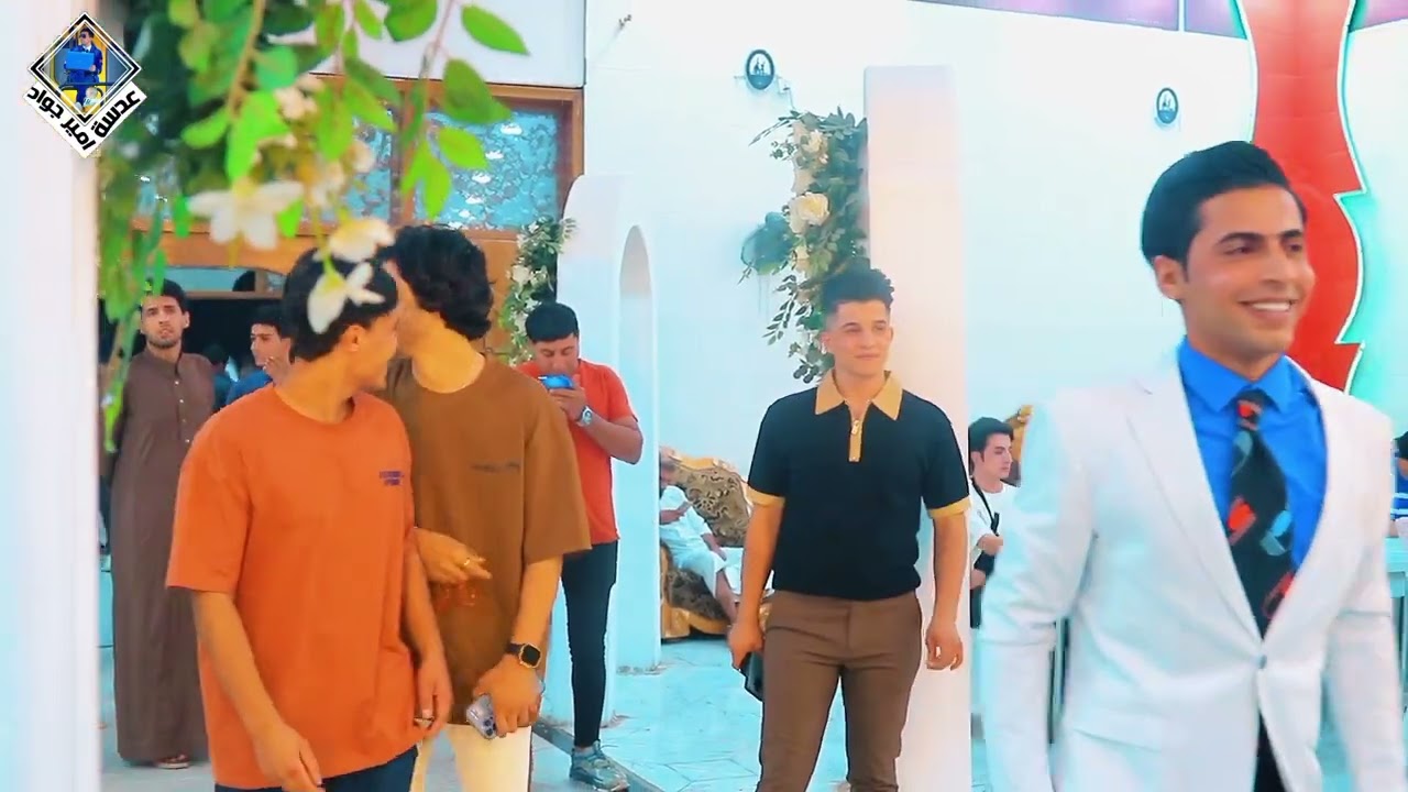 الفنان بحر نوماس حفله زفاف العريس علاوي طياره التصوير الامونتاج امير جواد