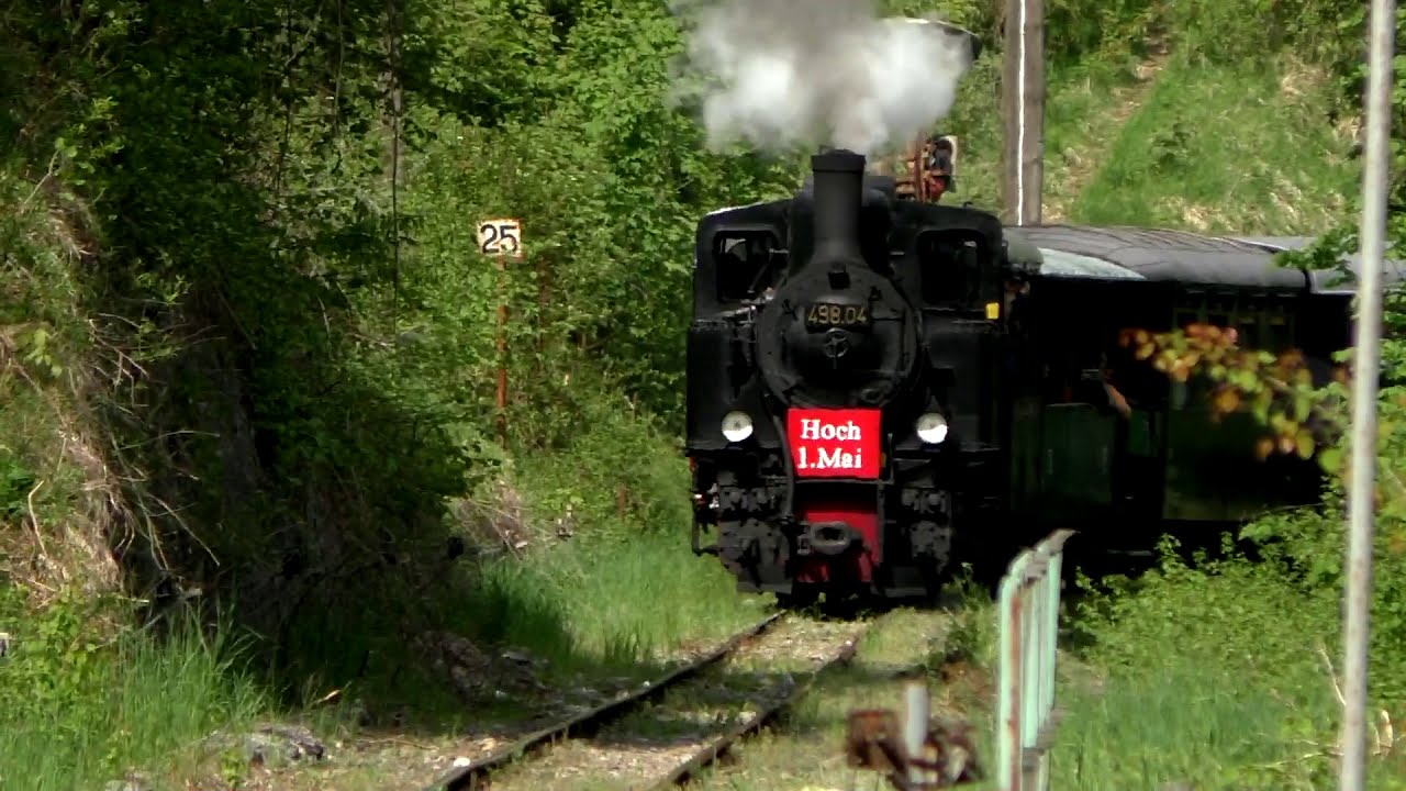 Steyrtalbahn am 1. Mai 2019 mit 498.04
