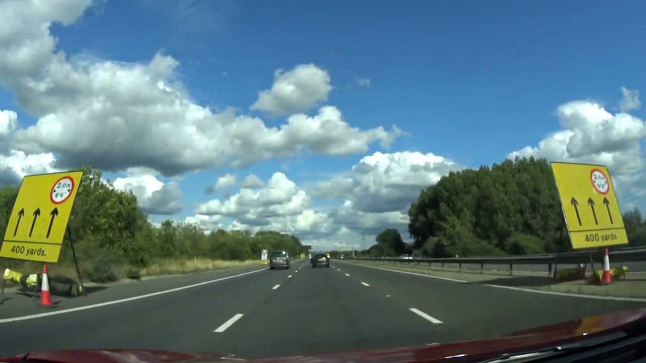 Driving in England from The Happy Cheese in Ashurst The New Forest to Canterbury in Kent