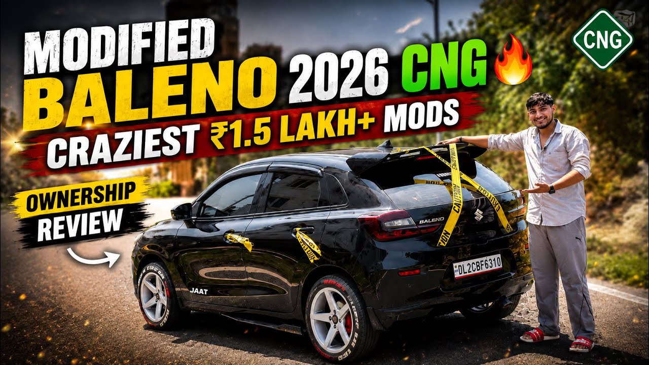 Craziest Baleno 2026 CNG with ₹1.5 Lakh+ Mods 😱 Honest Ownership Review 🔥