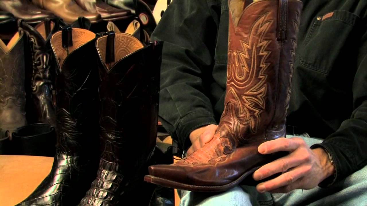 How to Tell Real Alligator Leather Boots : Cowboy Boots