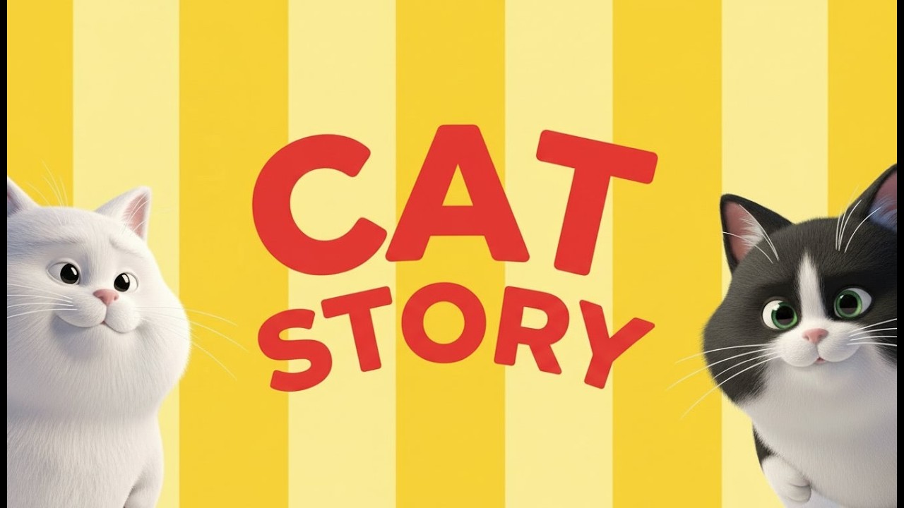 Animal Stories: ศึกชิงไหมพรม!  เมื่อแมวอ้วนสองตัวแย่งของเล่นกัน สุดท้ายจบแบบหักมุม