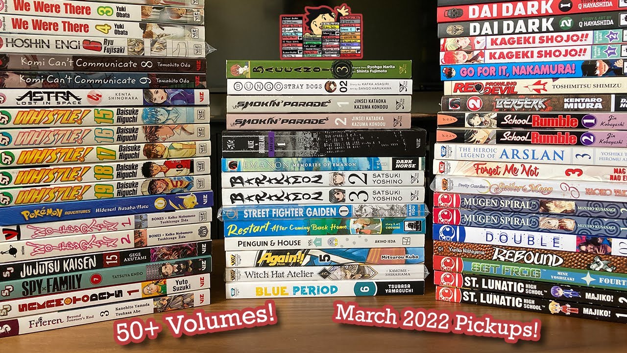 50+ Volume Manga Haul! March 2022 Pickups~