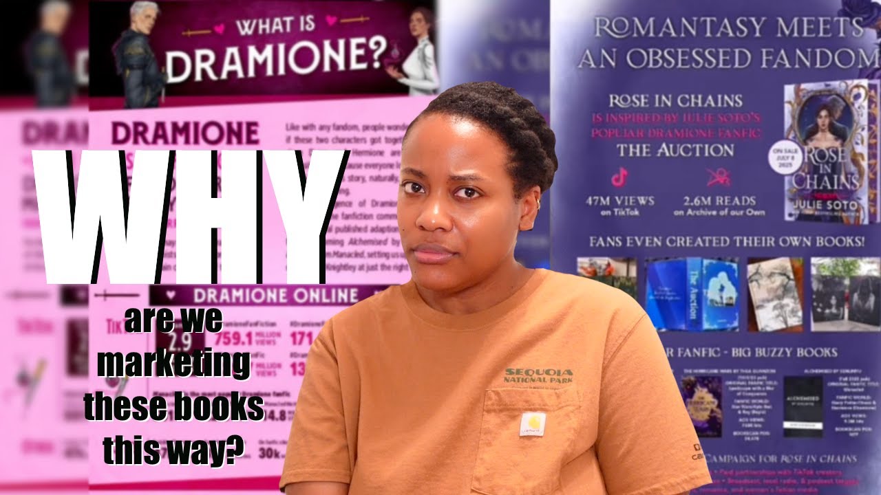 WHY ARE WE USING HARRY POTTER TO PROMOTE THESE BOOKS?? Fan fics to trad pub travesty