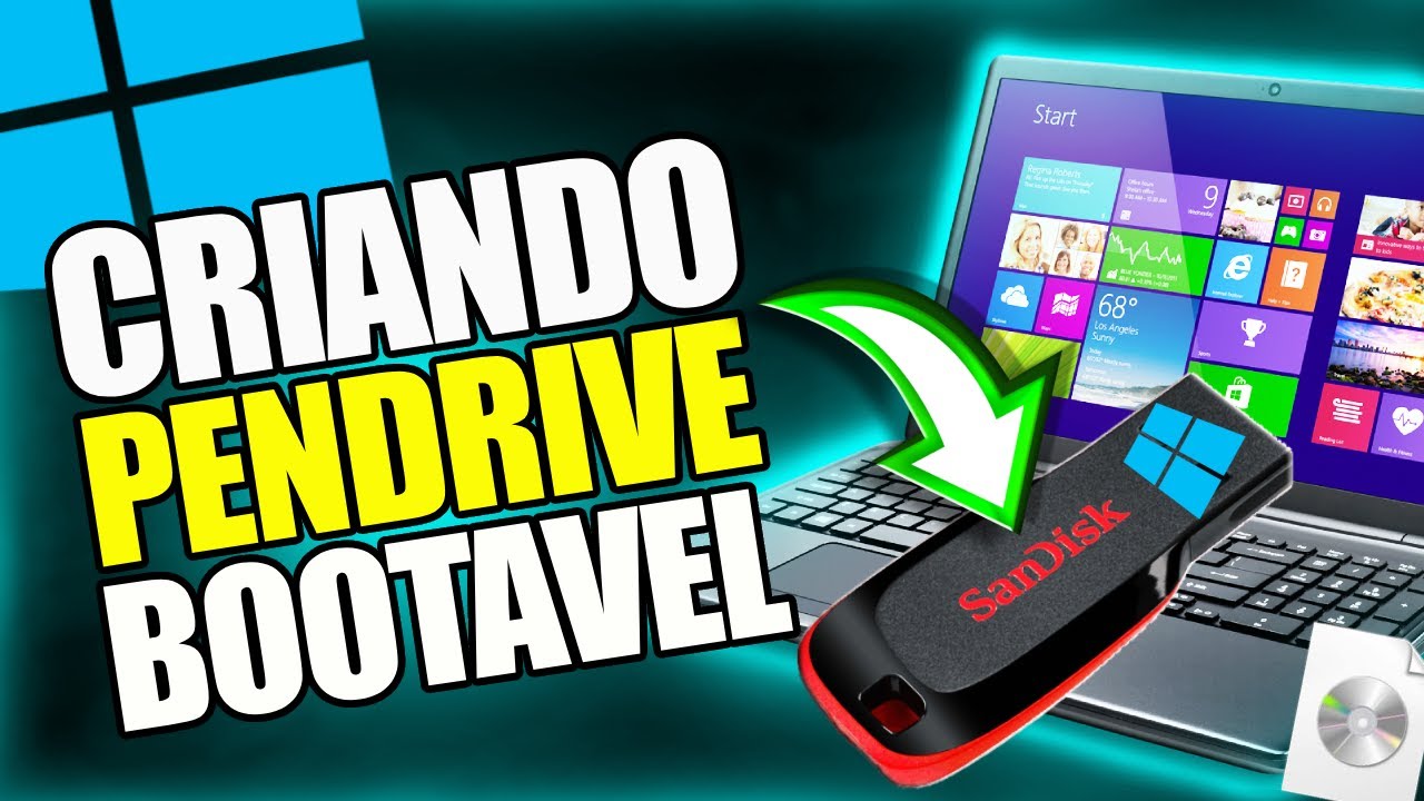 ✅APRENDA Como Criar PENDRIVE BOOT&Aacute;VEL, para Instalar Windows no Pc (Passo a Passo) [2023]