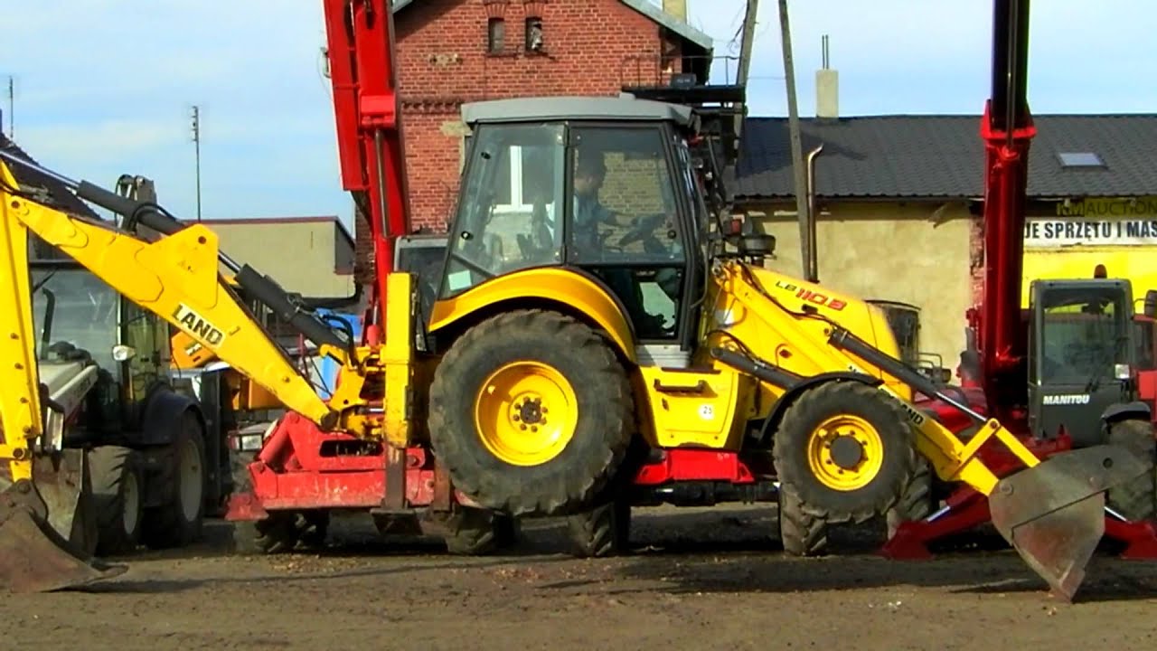 NEW HOLLAND LB 110 2006Y KM MASZYNY BUDOWLANE WWW KMRENT PL MILICZ +48 663560322