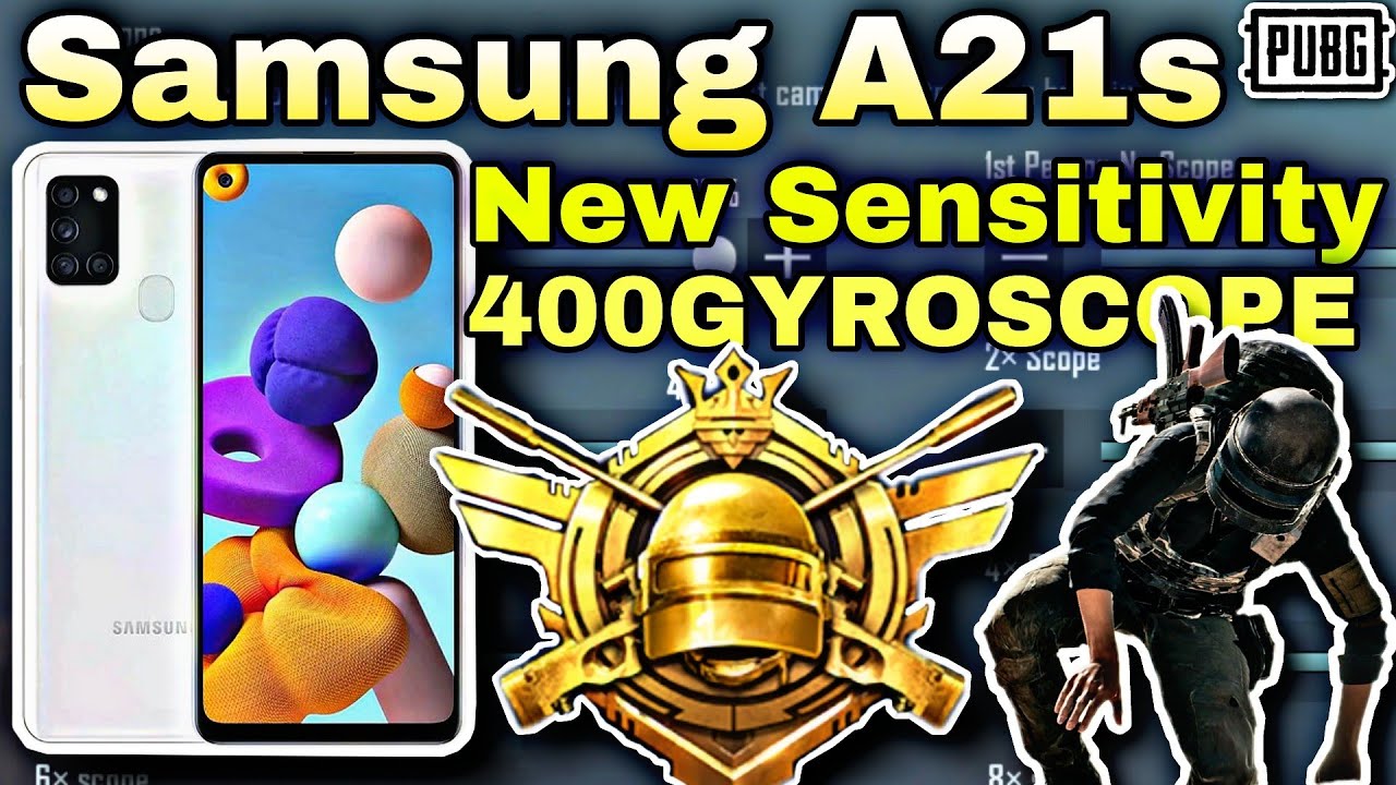 Samsung A21s NEW BEST SENSITIVITY SETTINGS FOR PUBG MOBILE FULL GYROSCOPE || 400GYROSCOPE ||  A 21s