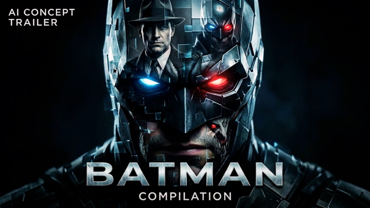 BATMAN: Into the Multiverse – Full AI Concept Trailer Compilation (4K)