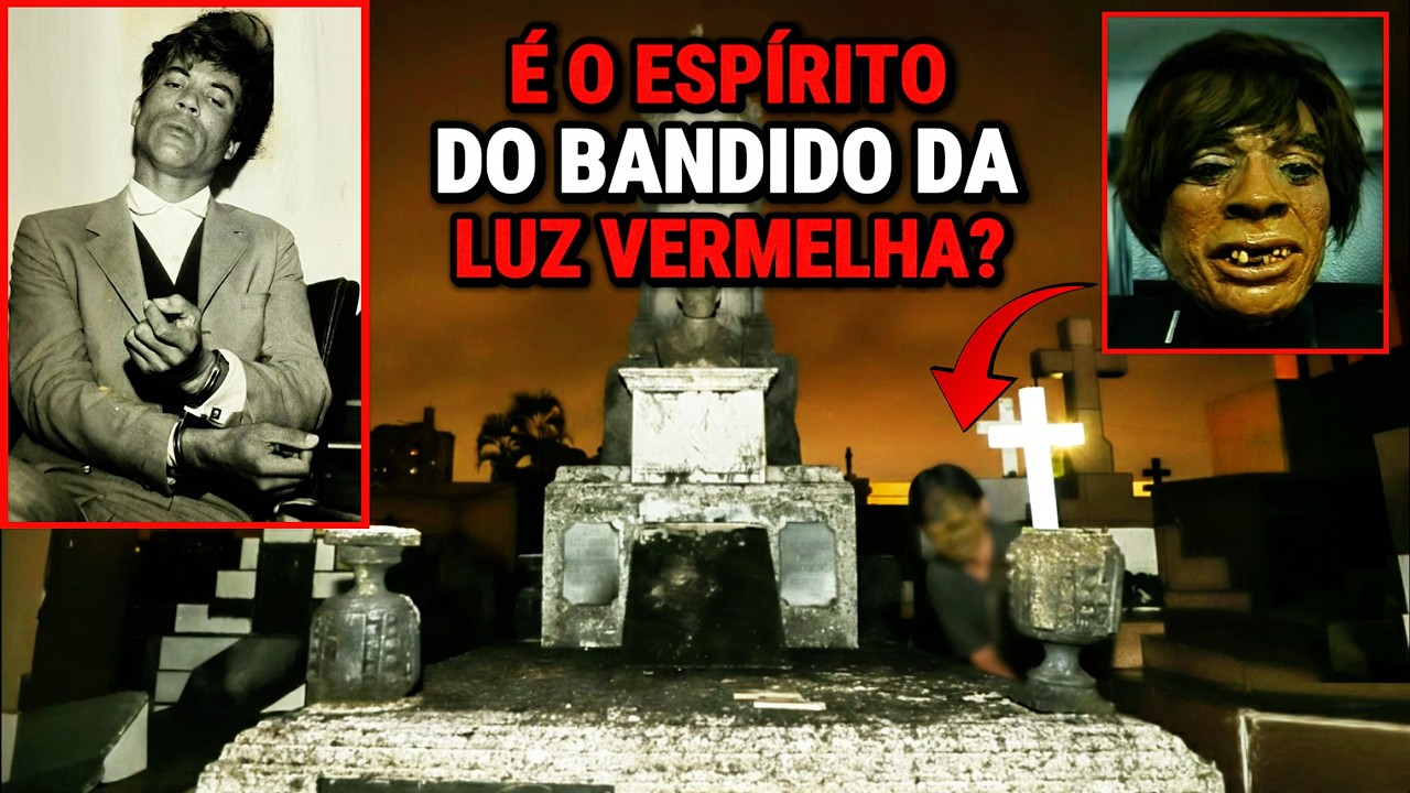 VOLTEI NO TÚMULO DO BANDIDO DA LUZ VERMELHA E GRAVEI ALGO ASSUSTADOR!