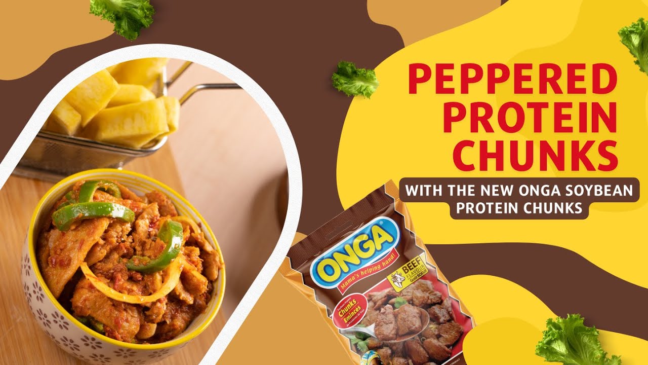 Peppered Soybean Chunks