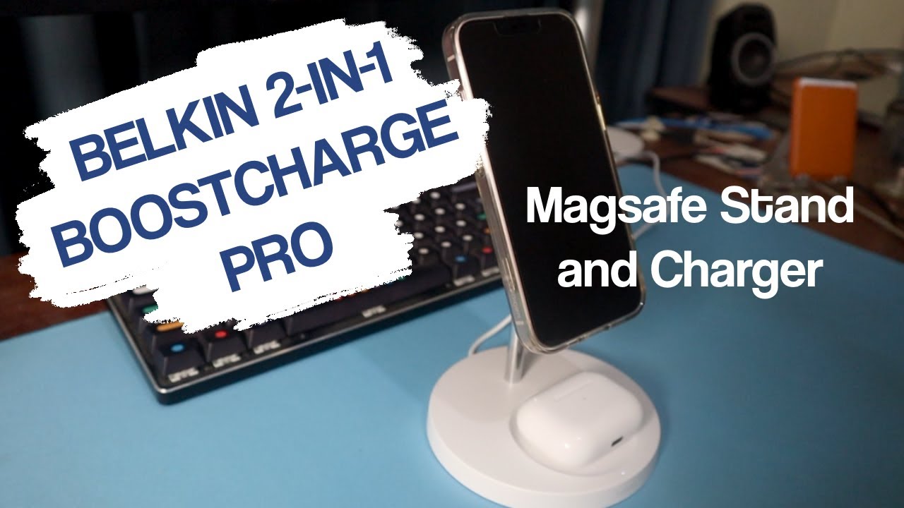 El Mejor cargador/stand con Magsafe para iPhone! | Belkin Boost Up 2 en 1 Unboxing y review