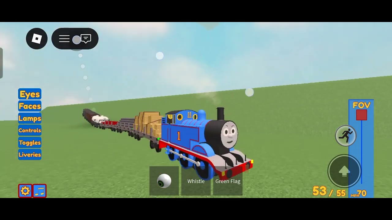 thomas takes a tumble