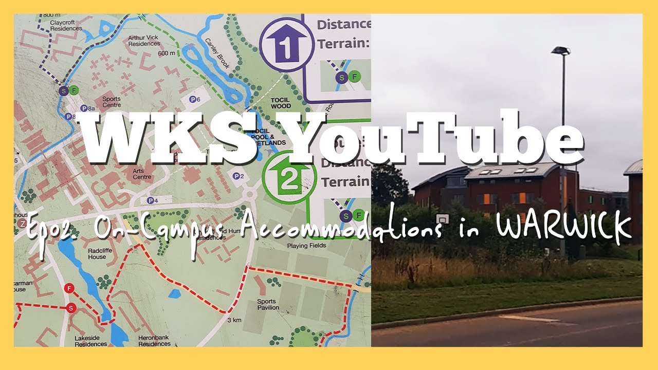 EP02. University of Warwick 교내 기숙사 리뷰 (feat. 학교내 시설&Warwick Sports and Wellness Hub)