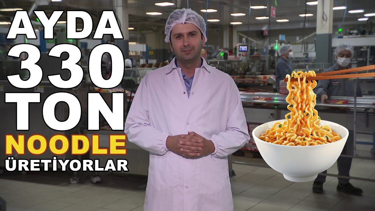 Noodle fabrikasında kesintisiz üretim (Tekirdağ-Indomie fabrikası)