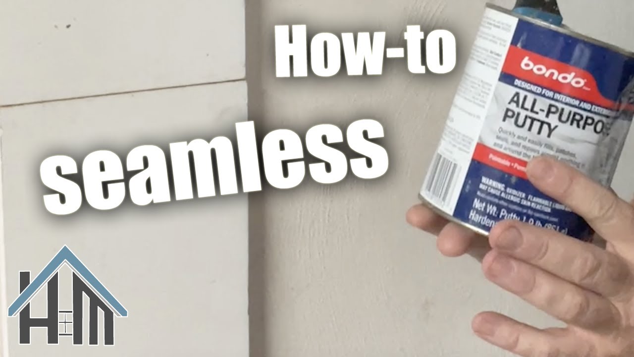 How to seamless, bondo seam repair, repair joint. Easy!