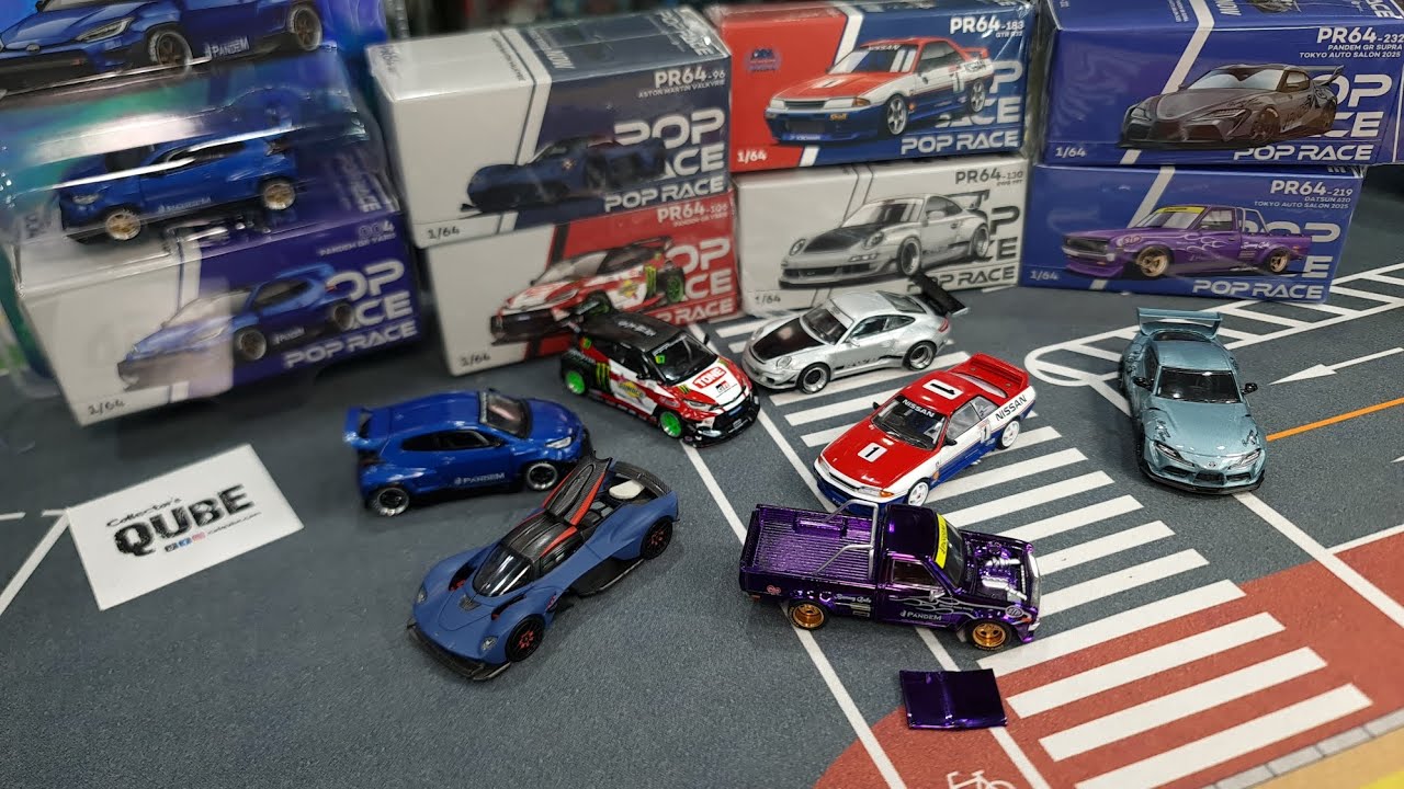 V2 PopRace Drop Ep11 TAS25 DATSUN 620 & PANDEM SUPRA, YARIS Daigo Saito, RWB 997 Silver