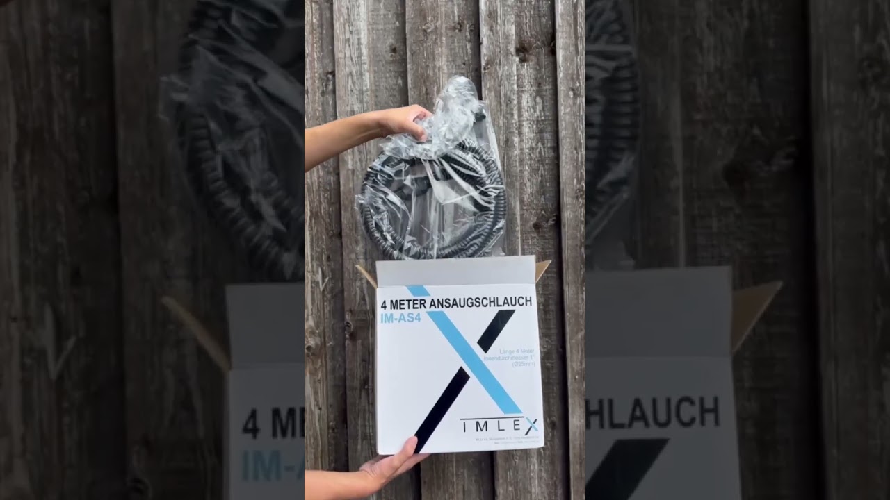 📦✨ Unboxing des Imlex Hauswasserwerks mit passendem Ansaugschlauch! 🚰🔧