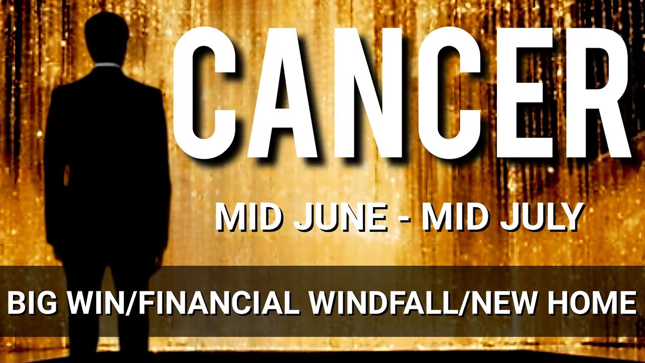 CANCER ♋️ BIG WIN 🙌 FINANCIAL WINDFALL 💰. NEW HOME 🏡. YOUR LUCK 🍀 CHANGES FOR THE BETTER ☀️💫✨️.