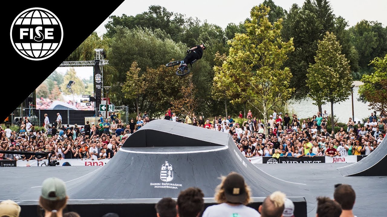 FISE Budapest 2017: UCI BMX Freestyle Park World Cup Men Final - REPLAY