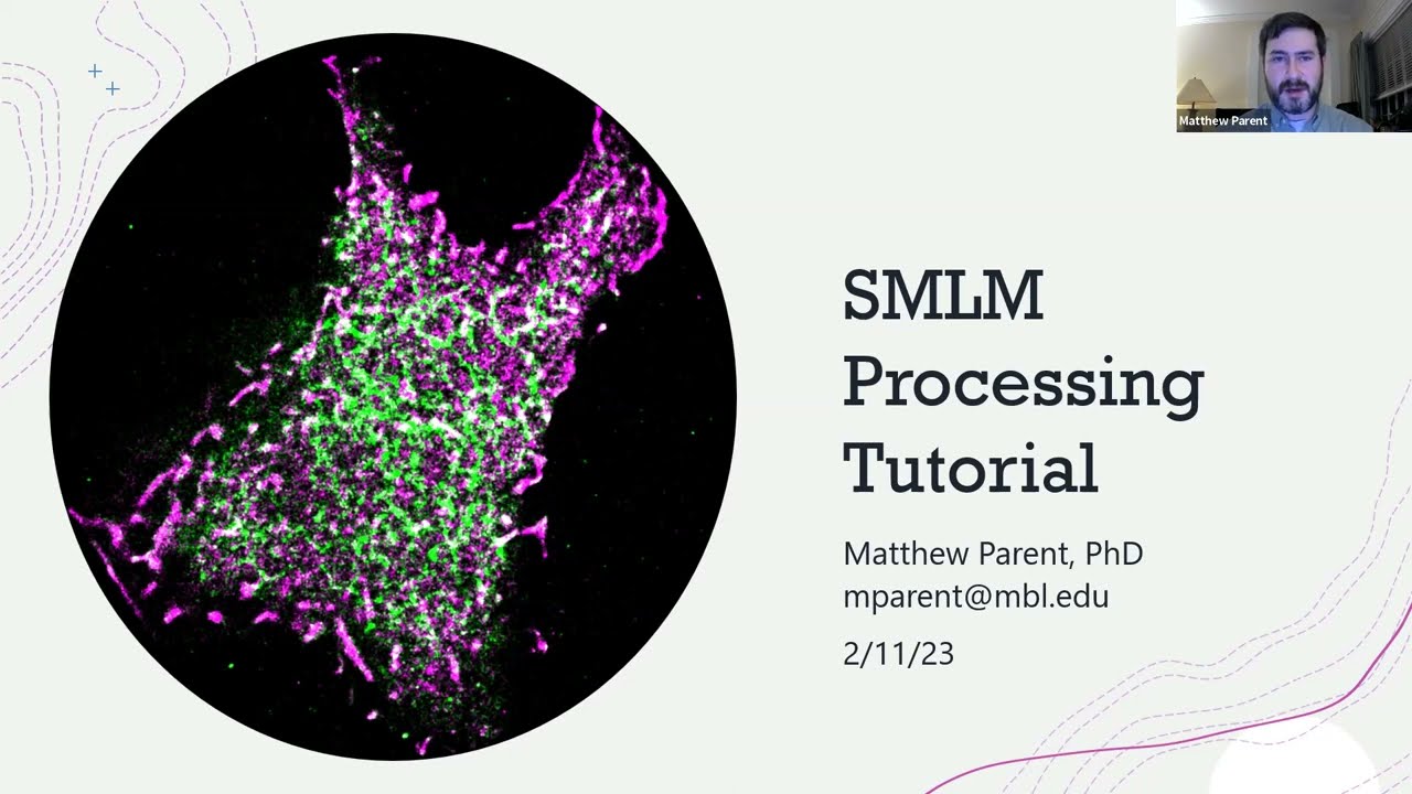 Dr. Matthew Parent's Talk on Super-resolution Microscopy Tutorial  | Mondal Lab Visit 11 Feb 2023