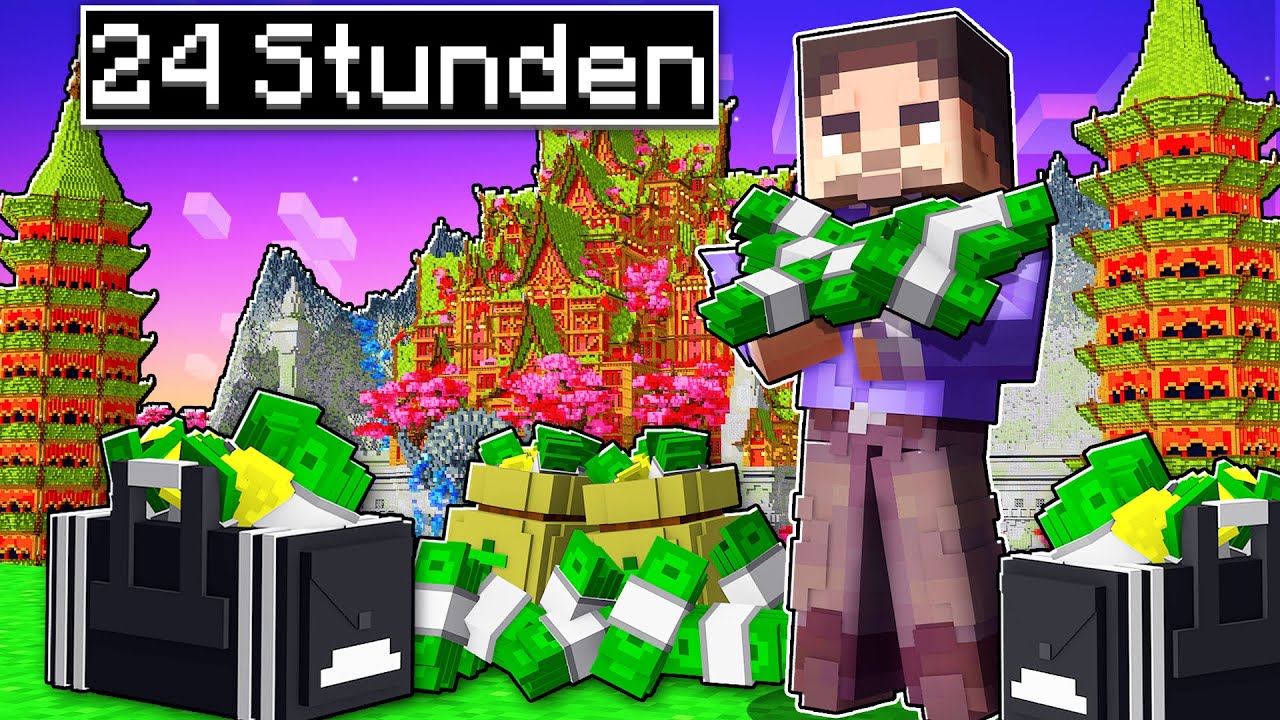 24 STUNDEN TUAN in Minecraft RP