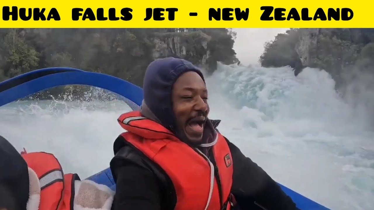 HUKA FALLS JET IN NEW ZEALAND 🇳🇿