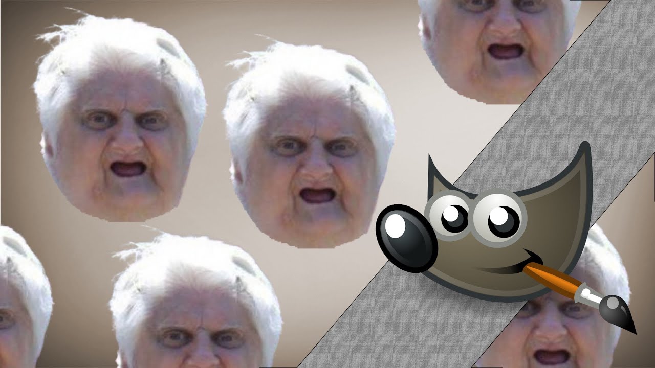 Jak rysować głową? Gimp poradnik
