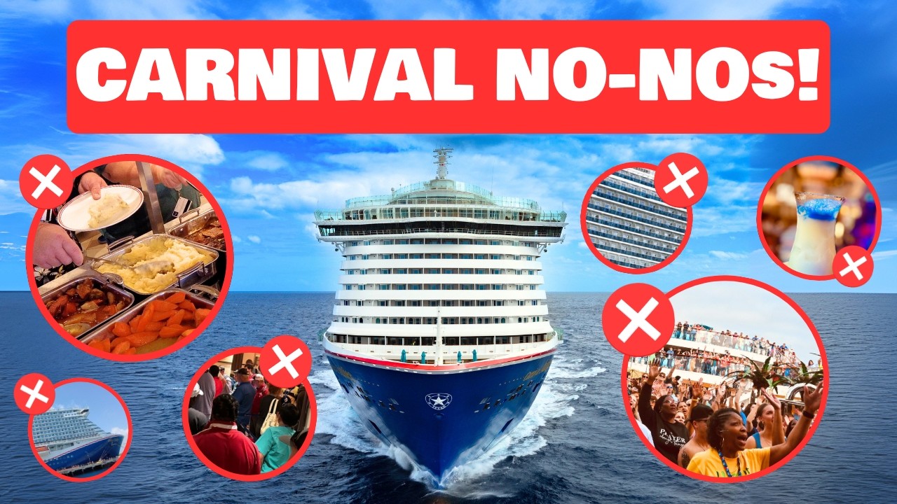 14 неписаных правил круиза Carnival, которые вам нужно знать