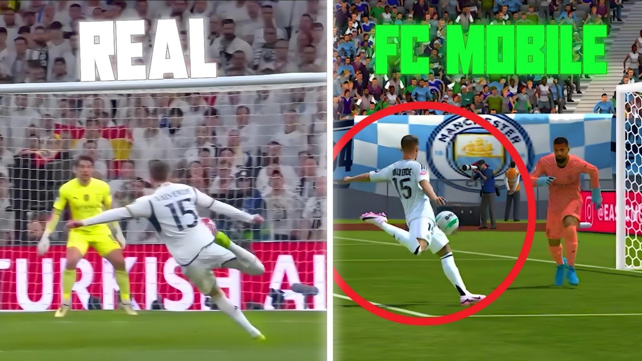 IMITANDO LOS MEJORES GOLES DE CADA JUGADOR EN FC MOBILE 😎👍