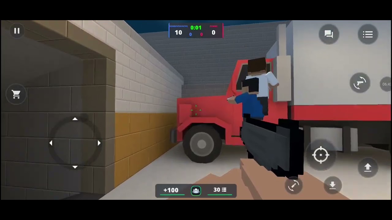 Jogando block strike