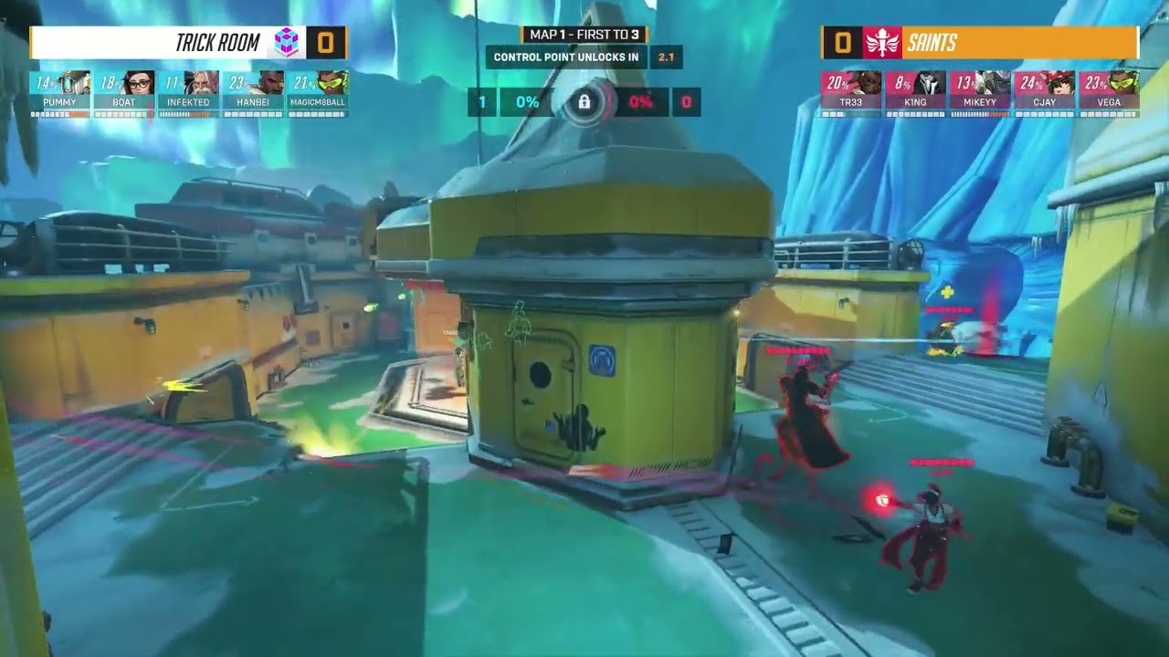 Overwatch League Pro-Am - NA Qualifier - Trick Room vs Saints
