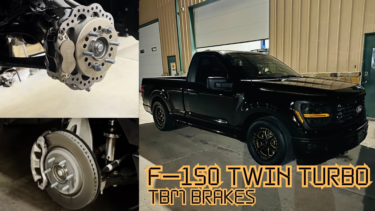 TBM brakes F150 4x4 TWIN TURBO