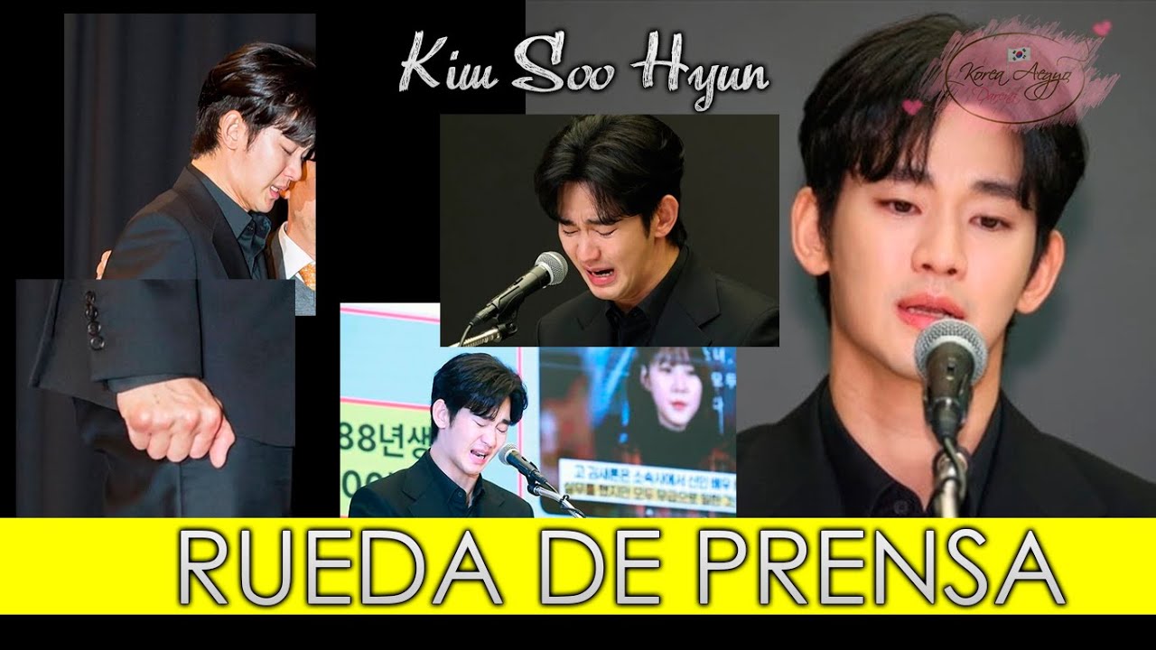 Kim Soo hyun Rueda de Prensa 1ra parte SUB Español/ Korea Aegyo