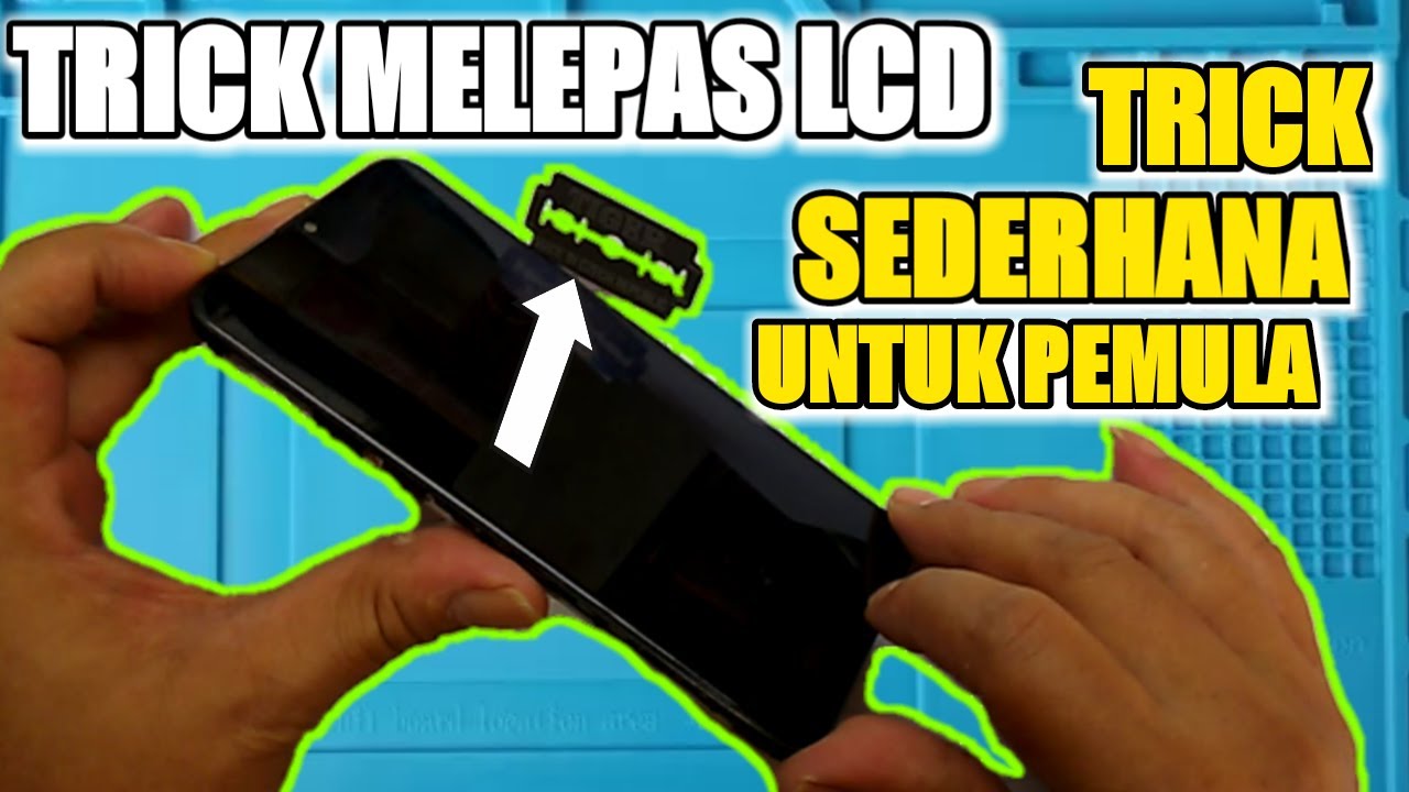 TRICK MELEPAS LCD HP ANDROID TERMUDAH⁉️ CARA SEDERHANA UNTUK PEMULA‼️ JKS opreker handphone